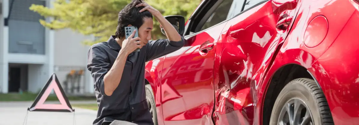 Un homme qui a subit un accident avec un tiers non identifié à La Réunion